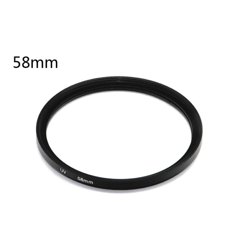 58mm Neutro Proteção UV Lens Filter para Canon 18-55mm