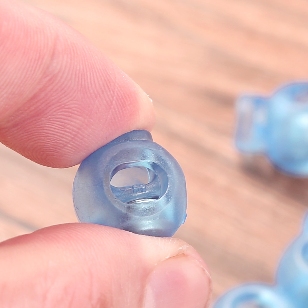 50 st /100 st sladdlås plast bygel rep klämpropp ändar rund kulform bagage snodd propp glidande fästelement