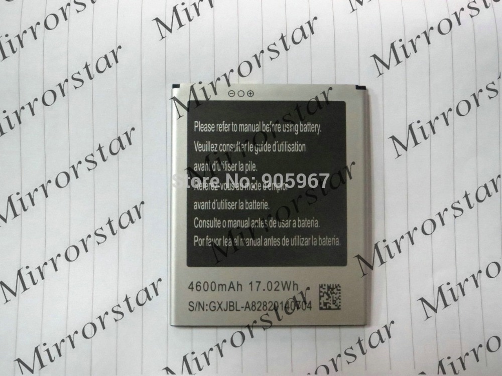 Batterie 4600mAh pour Star N9800, 5.7 pouces, pour téléphone intelligent