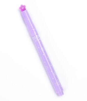 Gekleurde Marker Pen Leuke Stempel Snoep Kleur Markeerstiften Permanente Markers: purple