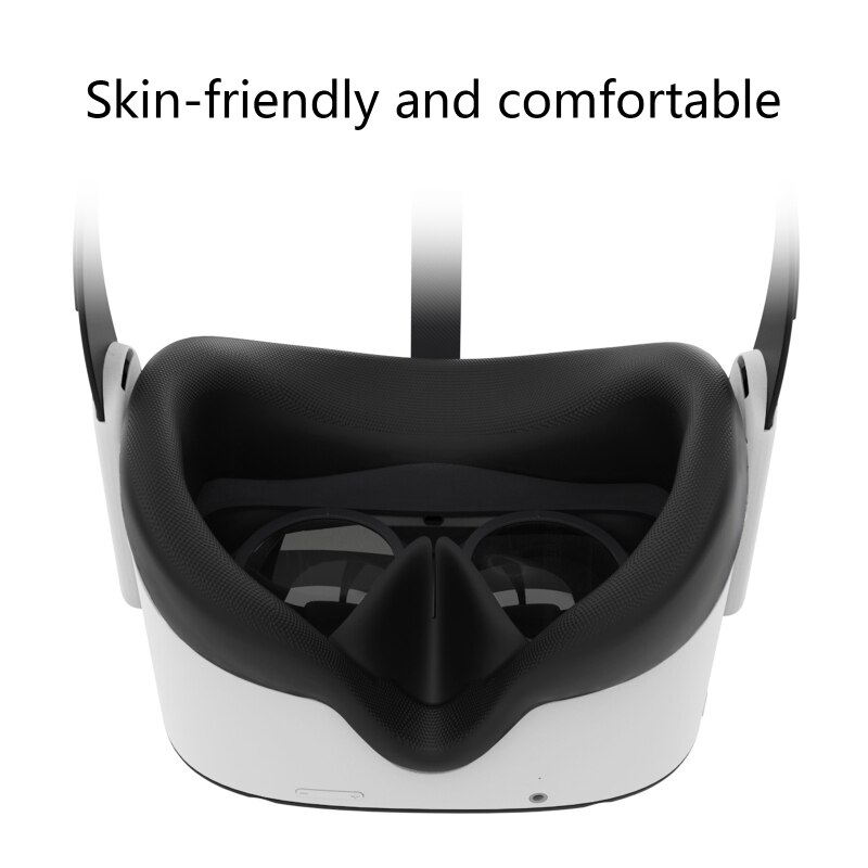 Rutschfester silikon-gesichtskissenbezug, ersatz-gesichtspolster, kompatibel mit pico neo 3 flugzeugen, schweißabweisend