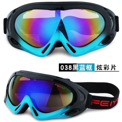 Ski Brille Snowboard Maske Für Männer Frauen Ski Brillen Schnee Schutz Über Brille Erwachsenen Doppel Anti-Nebel Zylindrischen: 2