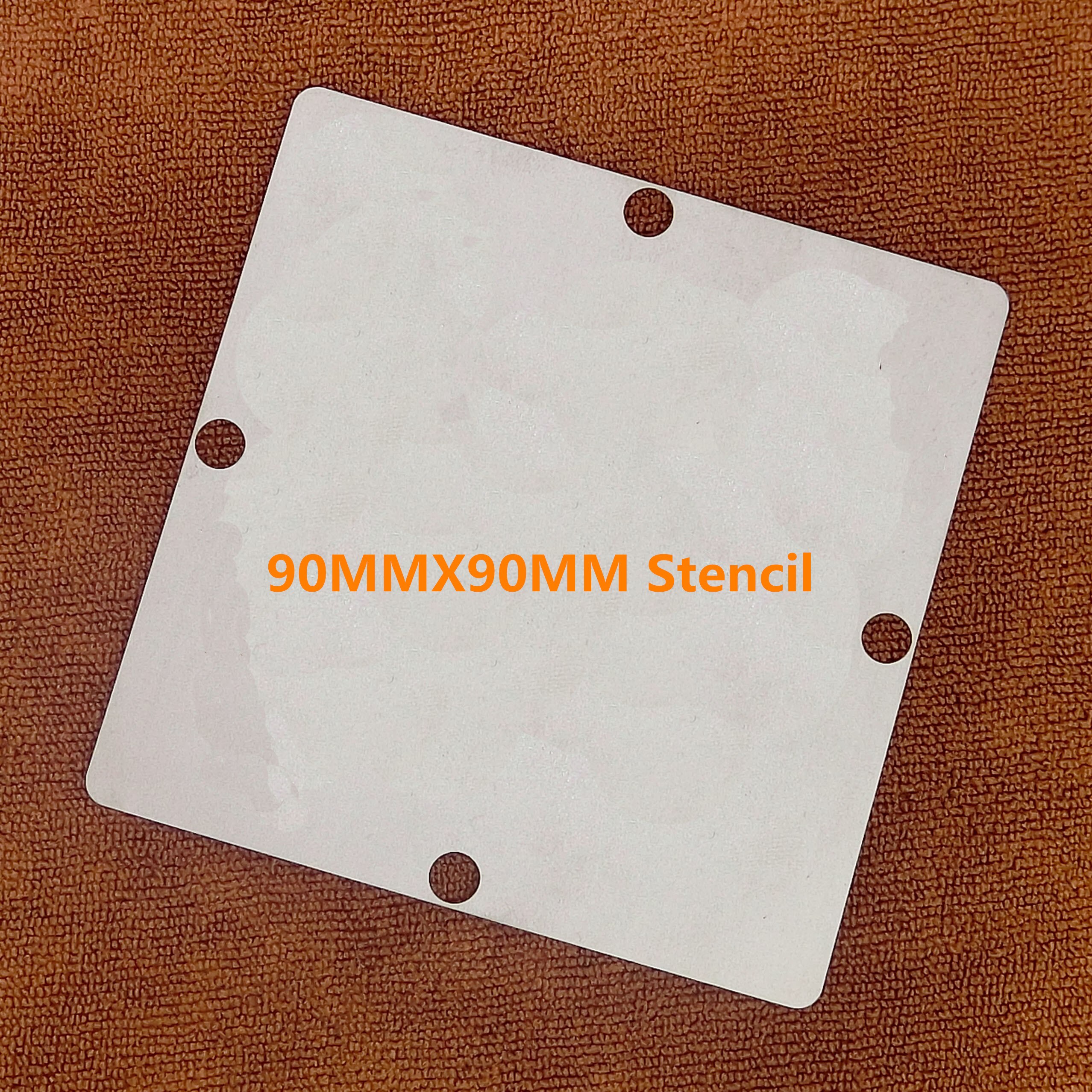 BGA Stencil Template - GA104 Series - 80x80mm & 90x90mm - Direct Heating - for Electronics Repair