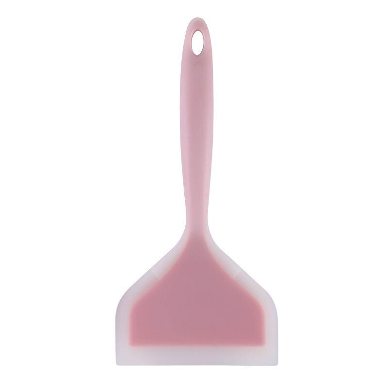 1PC Silicone Cooking Turner Pancake Shovel Non-Stick Beef Meat Wide Pizza Spatula Kitchen Scraper Food Lifters Kitchen Gadgets: 4
