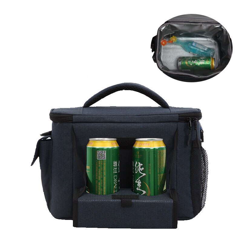 Multifunctional Cooler Bag Outdoor Camping Hiking Picnic Bento Snacks Fruit Drinks Keep Fresh Warm Storage Handbags Accessories