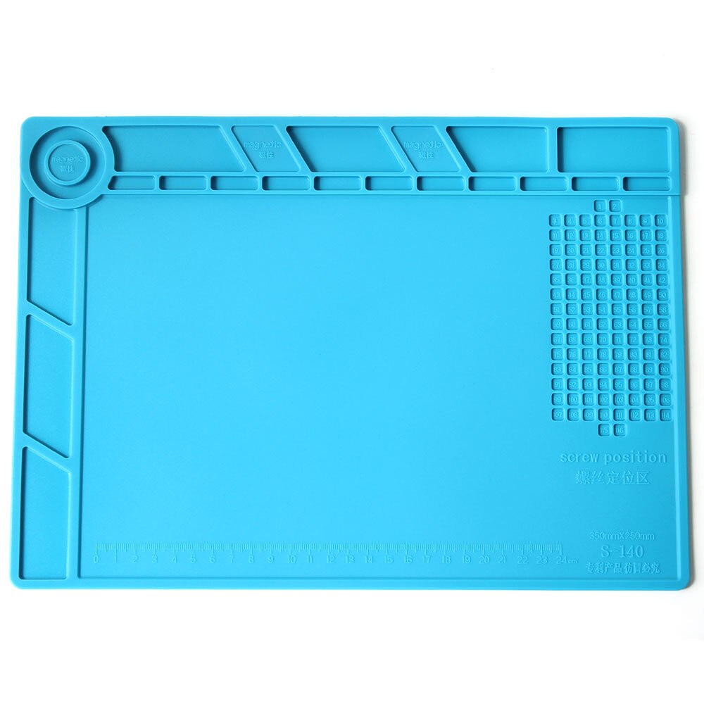 Anti-Static Heat-Resistant Work Table Soldering Station Iron Telephone Computer Repair Anti-Magnetic BGA Insulator Silicon Pad