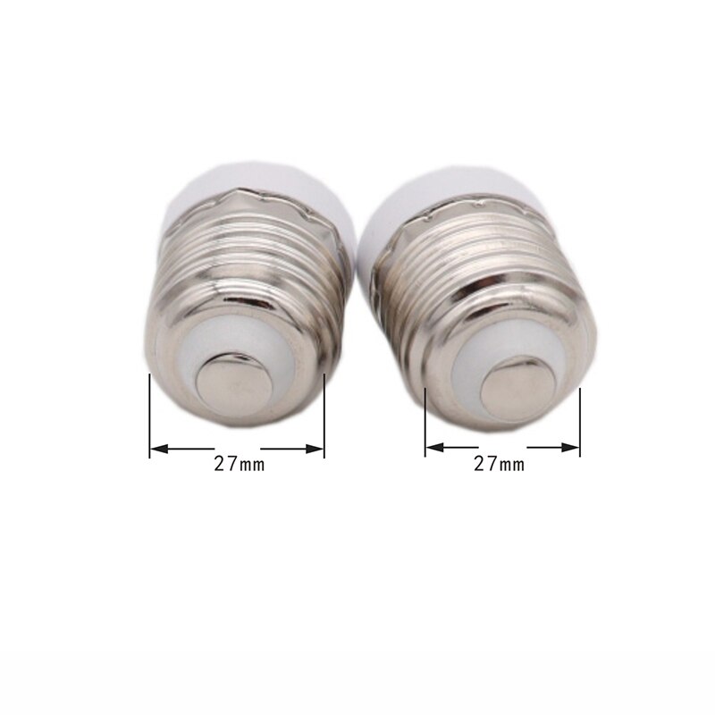 Vuurvast Materiaal Lampvoet E27 naar E17 Adapter Conversie Socket E27 naar E17 Lamphouder Converter