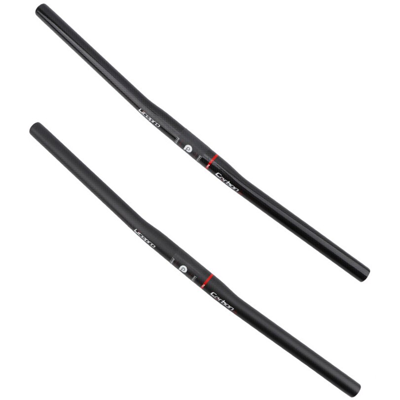 Litepro Faltrad Voller Kohlenstoff Faser Horizontale Griff Bar 25.4*540/580MM Fahrrad Ein-förmigen Ultraleicht fahrrad Gerade Handl