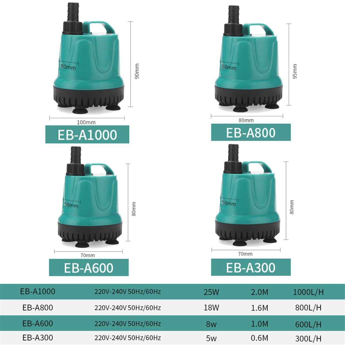 Waterpomp Fish Tank Dompelpomp Bodem Zuigpomp Water Verandering Pomp Bodem Filter Mest Zuig Pomp Voor Aquarium