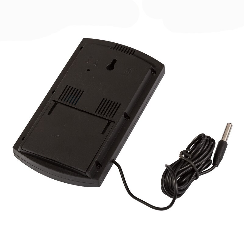Termómetro Digital LCD higrómetro Control de temperatura Pet reptil producto pecera sonda incrustada alarma higrómetro electrónico