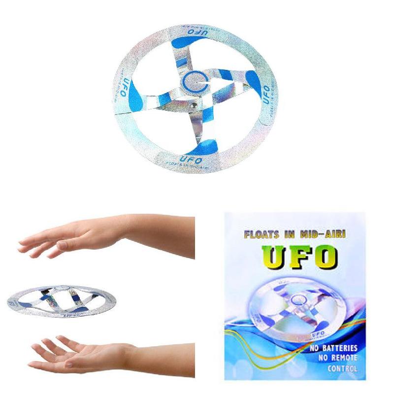 Mystery Ufo Floating Flying Disk Saucer Magic Trick Tonen Koele Speelgoed