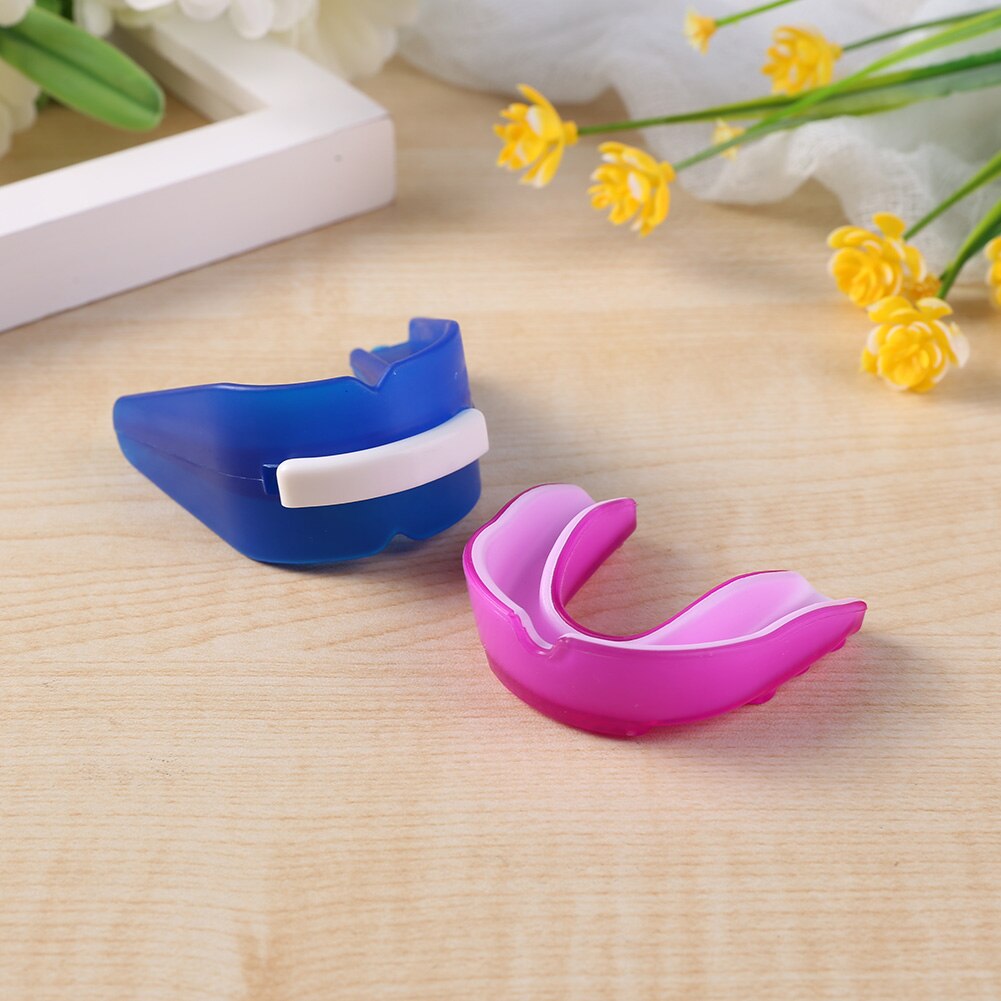 Teeth Protector Night Guard Mouth Trays Adult Sport Oral Mouth Guard Safety Soft Teeth Brace Protector Boxing Mouthguard