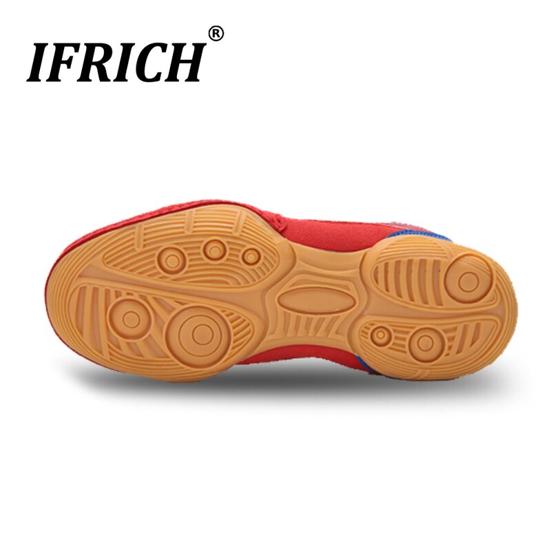 Kid's Wrestling Shoes Boys Girls Fighting Boxing Boots High Top Athletics Training Sport Sneakers Wrestling Boots