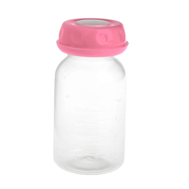 Baby 125ML Breast Milk Feed Bottles Collection Storage Neck Wide Storage Bottle: PK