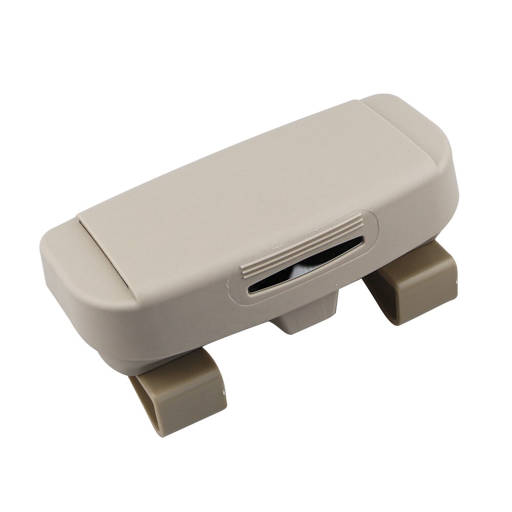 Estuche organizador para gafas de coche, estuche organizador para gafas de sol para Hyundai Creta Tucson Ix35 Solaris I10 I20 I30 Santa Fe Ix25 Elantra: Upgrade Beige