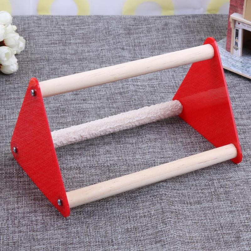 Vogel Spielzeug Mit Schleifstein - Natürlicher Schnabel- Und Krallenschleifer Für Papageien