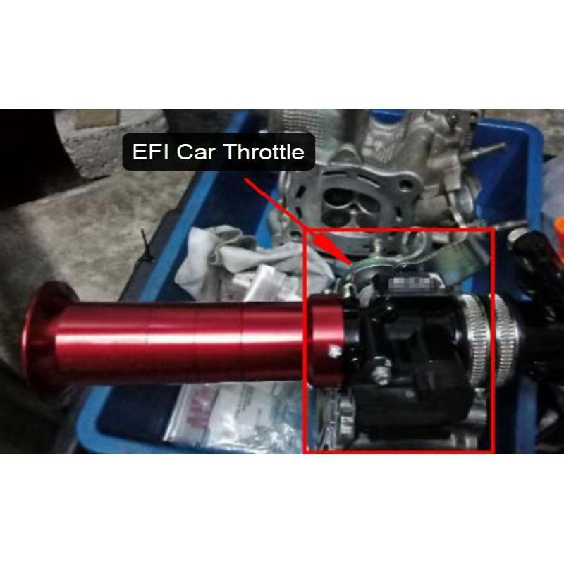 Motorcycle Throttle Extender Velocity Throttle Body Alloy Forged Trumpet 32MM/34MM for NVX155 Y15zr Rs150 Rs150r Srl115 FI