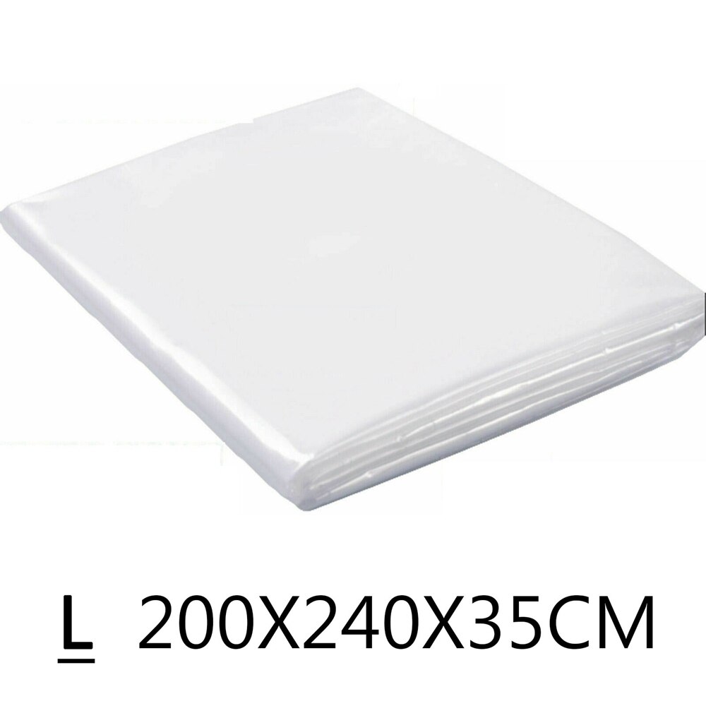 S/L Single Double Bed Mattress Bag Dust Protector Storage Cover Waterproof Mattress Protector: 200X240X35CM
