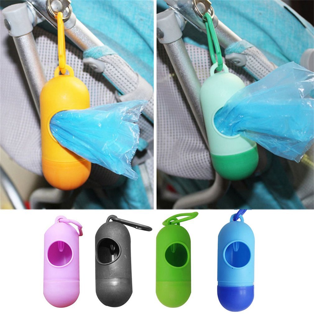 Hanging Baby Diaper Bag Box Portable Baby Pet Garbage Rubbish Bag Storage Case Plastic Organizer Mommy Baby Care Outdoor
