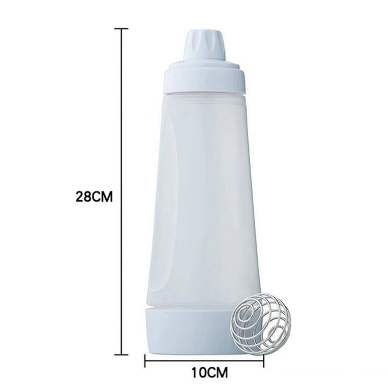Hand Batter Dispenser Batter Mixer Bottle Cupcake Pancake Crepe Batter Dispenser Kitchen baking Accessories Batter Mixer Bottle: Default Title