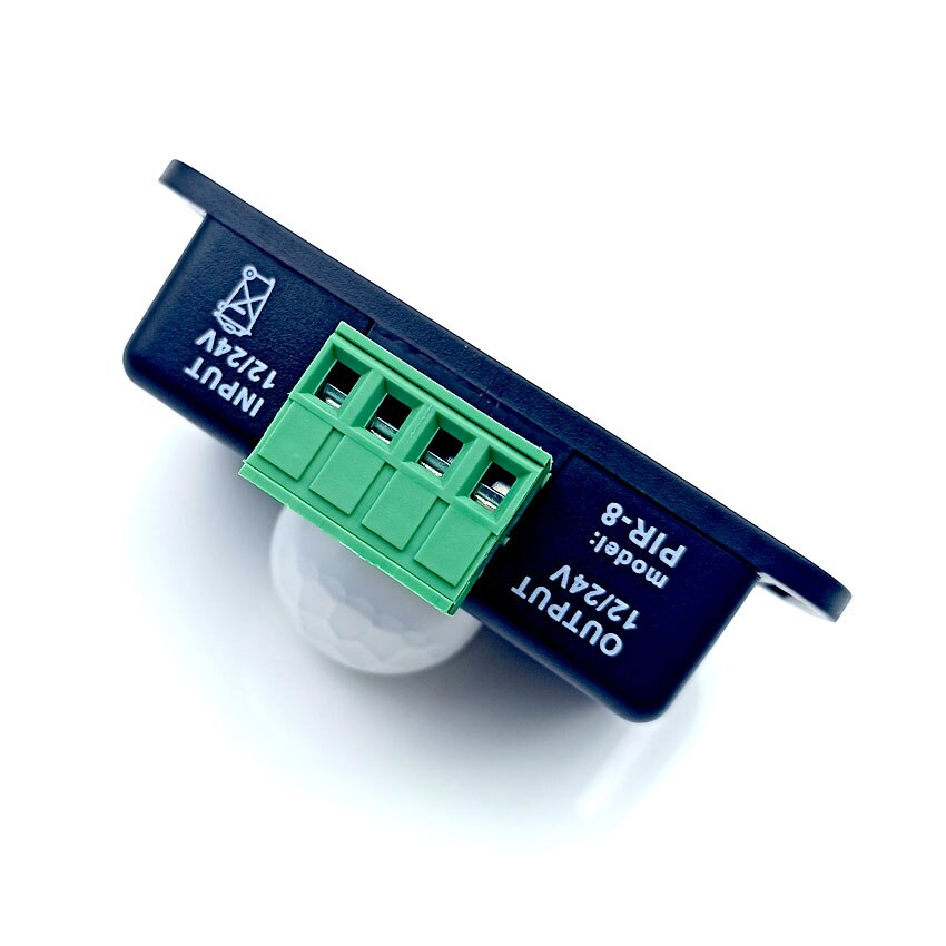 12V 24V Mini PIR Motion Sensor Detector Switch for LED Strip Ruban Light Tape SMD 5050 3528 Infrared Detection 6A 12 Volt 24Volt