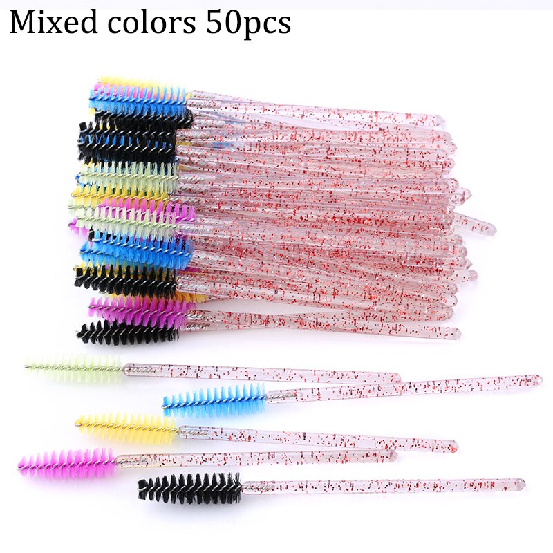 Professionele Wenkbrauw Borstel Mascara Stok Wand Applicator Wimpers Extension Tool Cosmetische Penselen Set Makeup Tools: 18