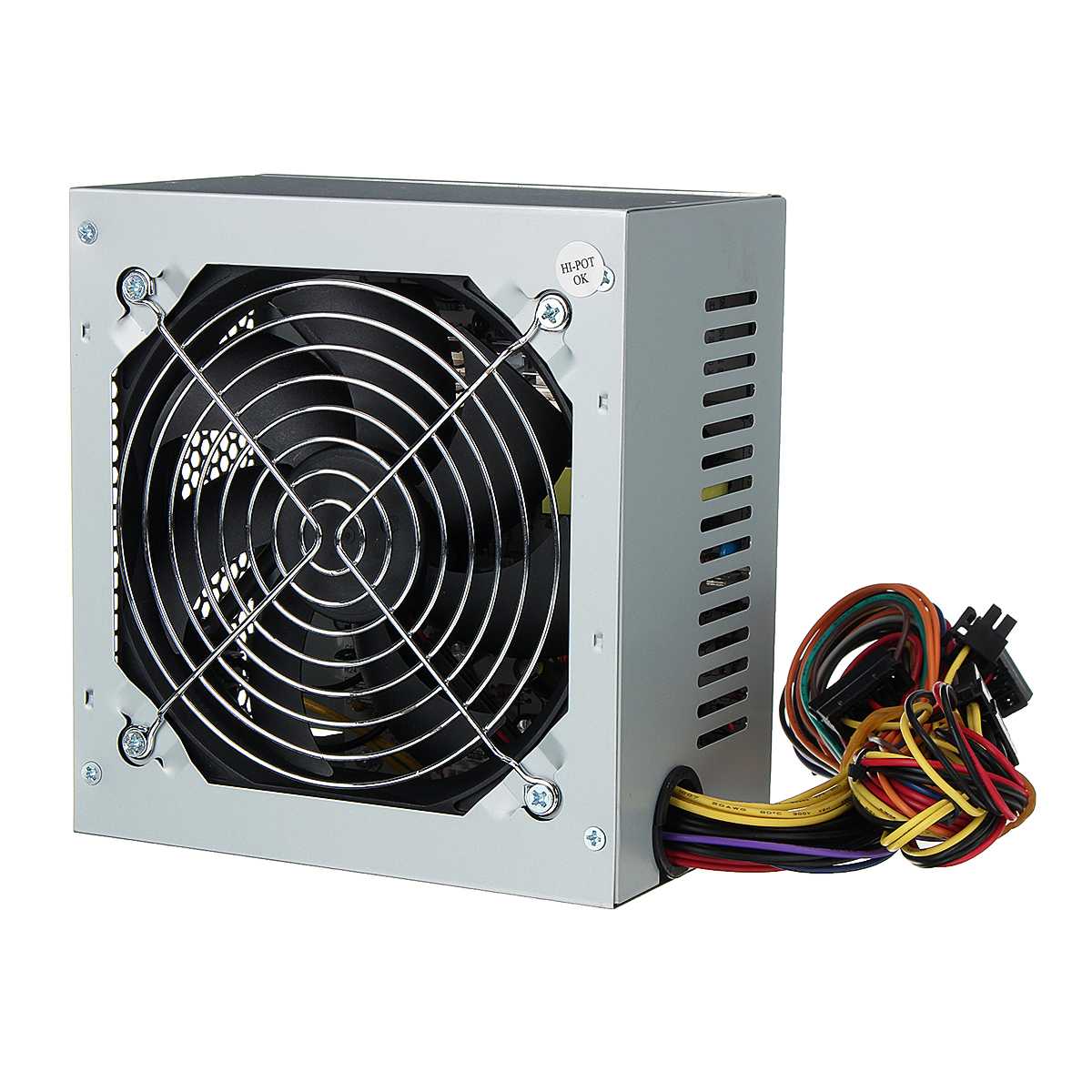 Max 550w netzteil passiver pfc leiser lüfter atx 20/24 pin 12v 2.0 pc computer sata gaming pc netzteil