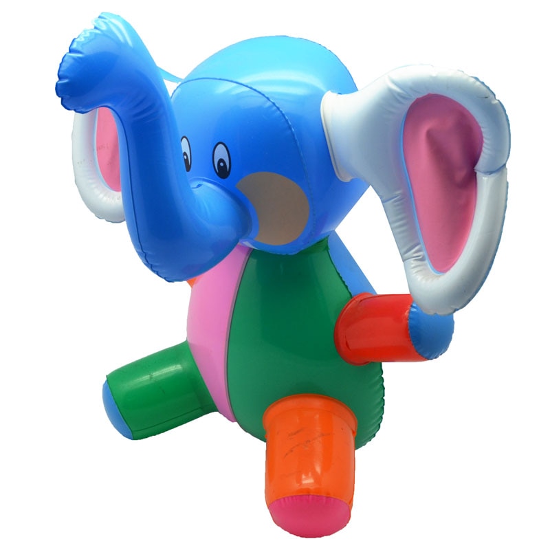 Grande giocattolo grande elefante giocattoli gonfiabili per bambini animali gonfiabili in plastica colore consegna casuale 2020