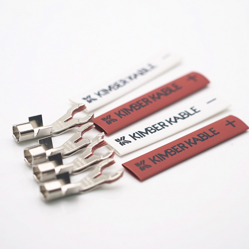 Kimber Kable 8 pieces+8 shrink tubefever amplifier speaker Y plug speaker cable 8TC 12TC U-shaped plated terminal block