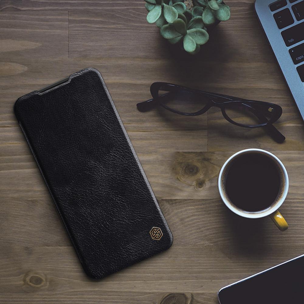 Nillkin voor xiaomi redmi note 8t 8 7 pro hoesje qin flip leather case portemonnee kaarthouder beschermhoes voor redmi note 8t 8 7 pro
