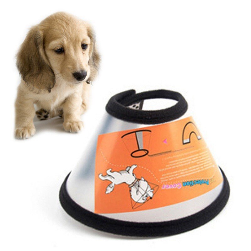 Pet Dog Head Cover Collars Anti-bite Protection Prevent Dog-biting Neck Pet Grooming Protective Cover