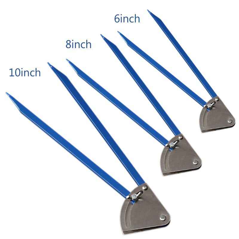 Carpenter Industrial Marking Gauge Woodworking Scriber High Hardness Alloy Steel Spring Compass Angle Ruler Hand Tools