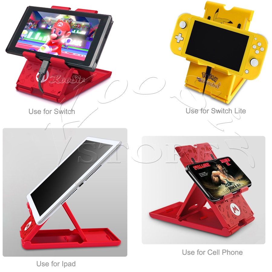 for Nintendo Switch Foldable Carry Stand Nintendoswitch Console Bracket Holder for Nintend Switch/Lite/iPad/Cell Phone /Tablet