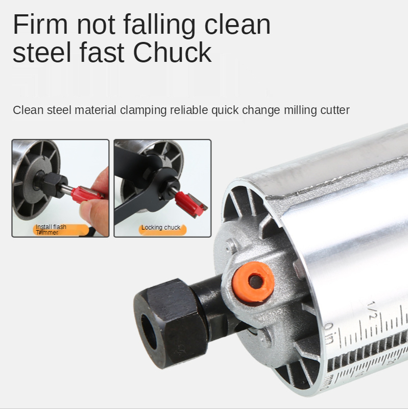 220V 800W Electric Trimming Machine Slotting Machine Woodworking Engraving Machine Drilling Machine Power Tools