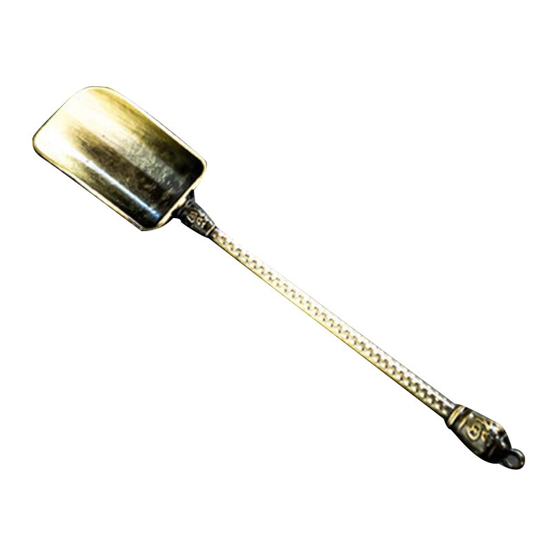 Alloy Copper TeaSpoon Chinese Kongfu Tea Shovel clips Retro Corrosion Resistant Tea Spoon Teaware Tea Ceremony Accessories