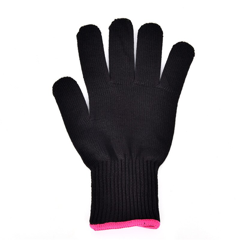 1Pc Hittebestendige Handschoen Tool Flat Iron Black Warmte Handschoen Voor Krultang Handschoenen