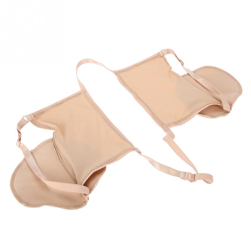 Soutien-gorge de protection contre la transpiration des aisselles en coton réutilisable