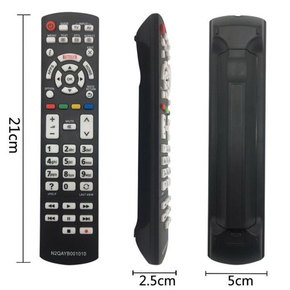 Universele 3D TV Afstandsbediening Vervanging voor Panasonic N2QAYB001010 N2QAYB000842 N2QAYB000840 N2QAYB001011 Afstandsbediening