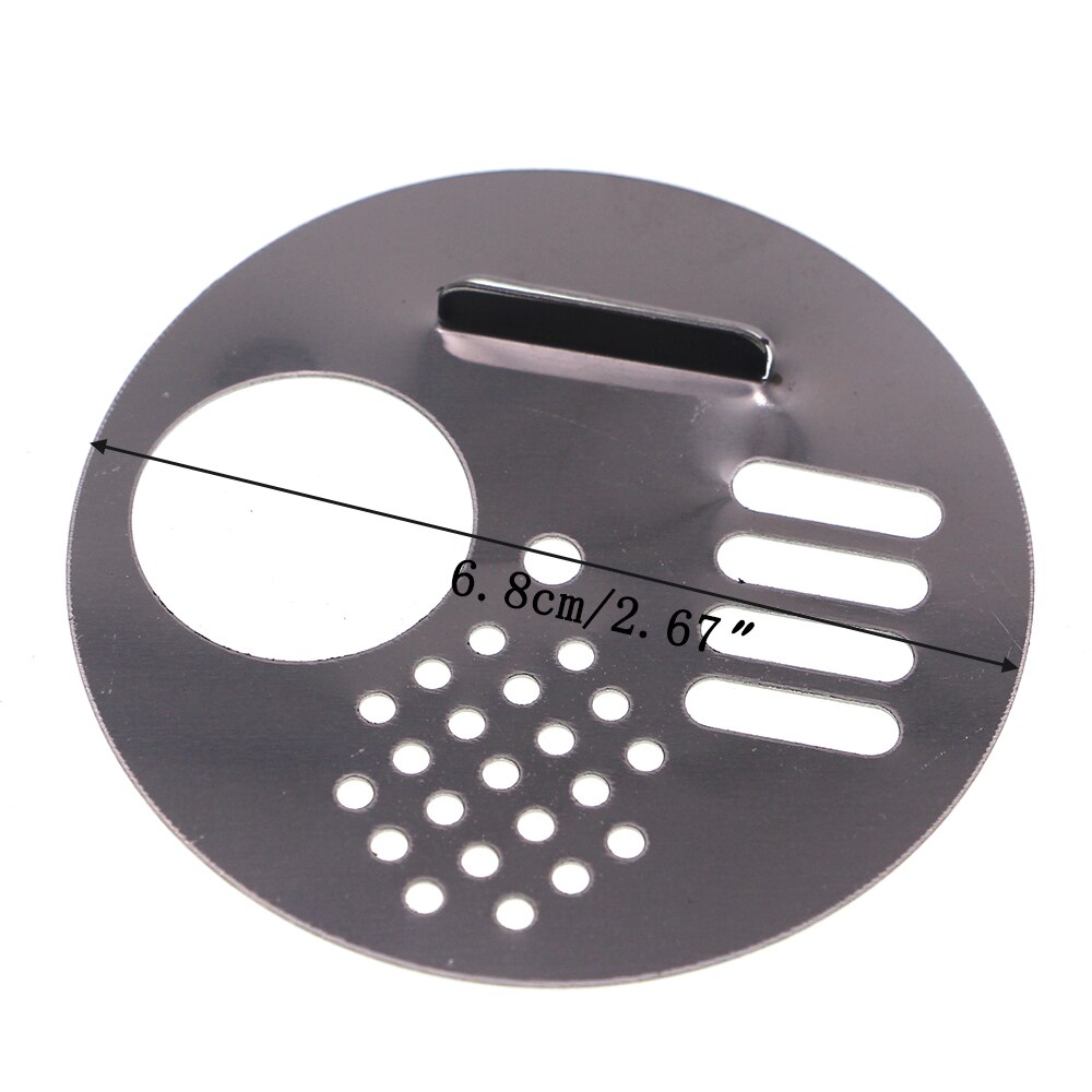 Nuovo Arrivo alveare Porta di Metallo Cancello Ventilare discoteca di Aspirazione dell'aria di Ingresso Ruotare Strumenti di Apicoltura Rotondo Nido di Api Forniture: 4pezzi piccolo