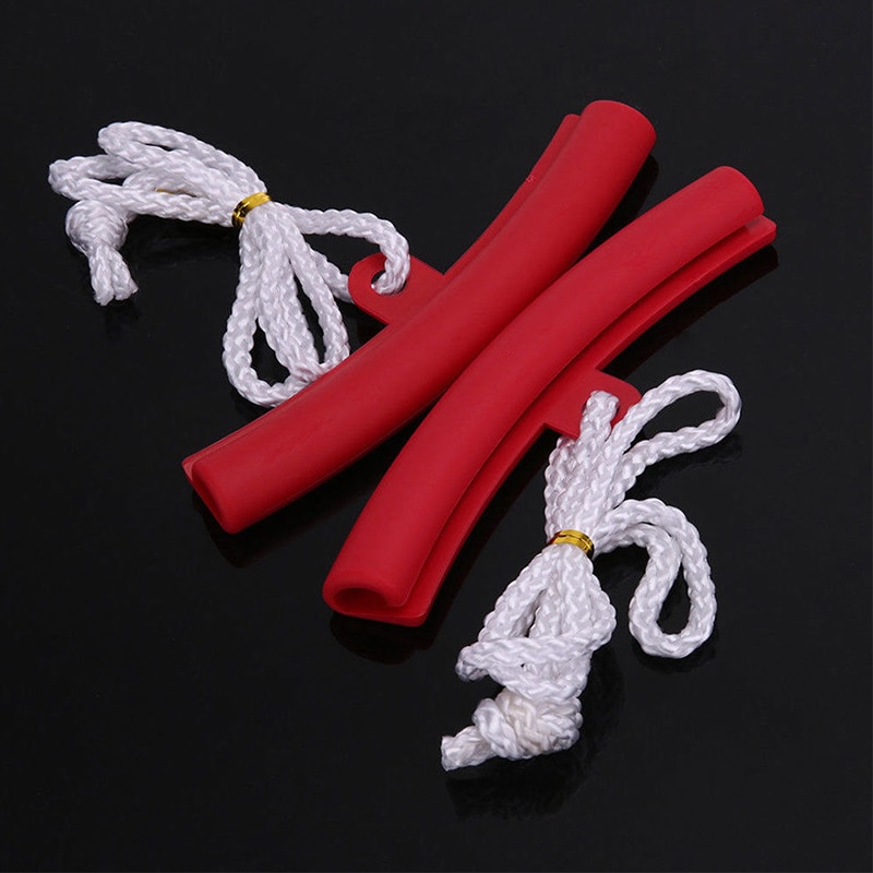 Borde Flexible Protector de neumático de coche rueda que cambia de protección Rojo 2 uds Kit