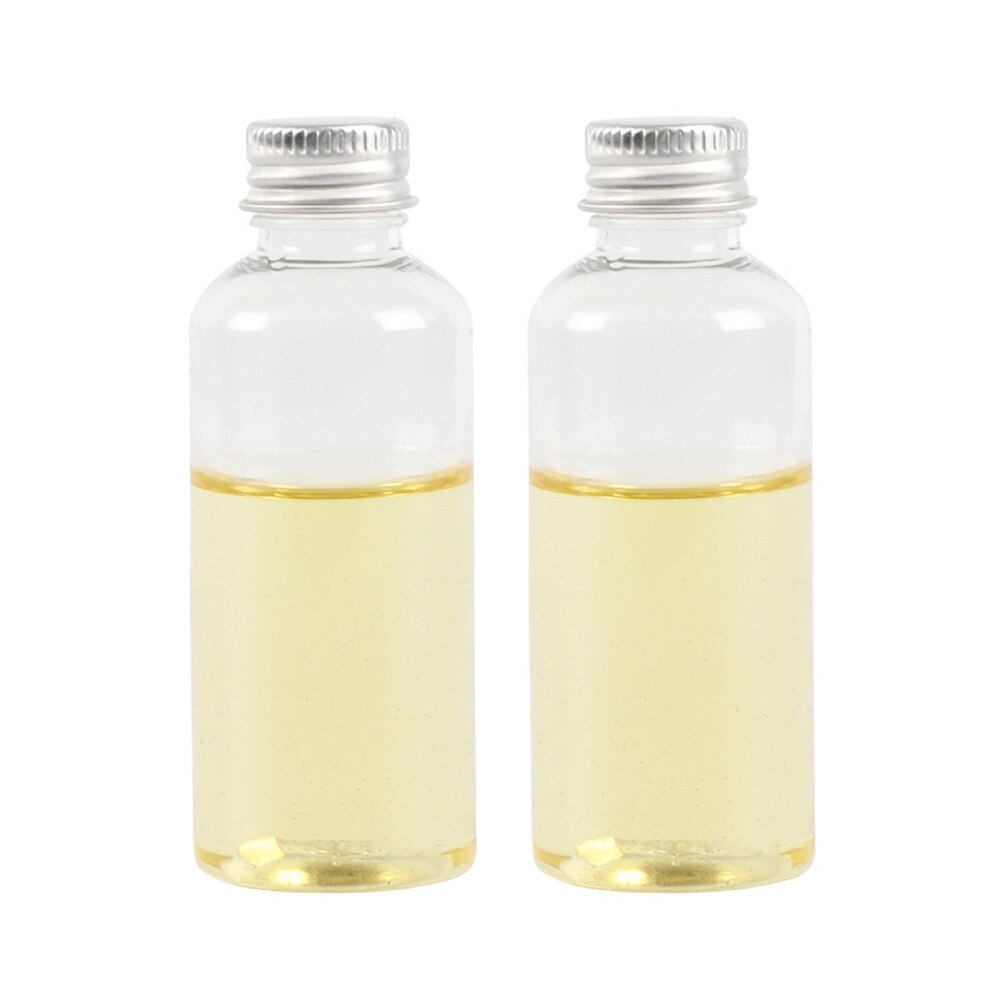 5ml 10 20 30ml tom gjenfyllbar gjennomsiktig plastflaske med aluminiumskrukork reise liten beholder gjennomsiktig lotionflaske