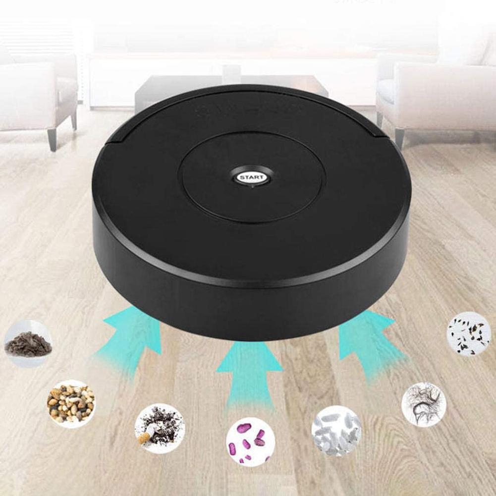 Automatic Smart Robot Vacuum Cleaner Rechargeable Edge Cleaning Suction Sweeper
