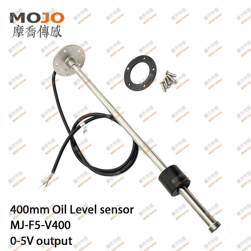 MJ-F5 Series diesel fuel tank level gauge OEM 12mm accuracy 0-5V output fuel level sensor