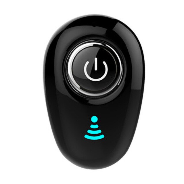 Mini Drahtlose Unsichtbare Bluetooth Ohrhörer Auto Stereo Kopfhörer Lärm Reduktion S530 Bluetooth Ohrhörer Mit mic für xiaomi telefon: Schwarz