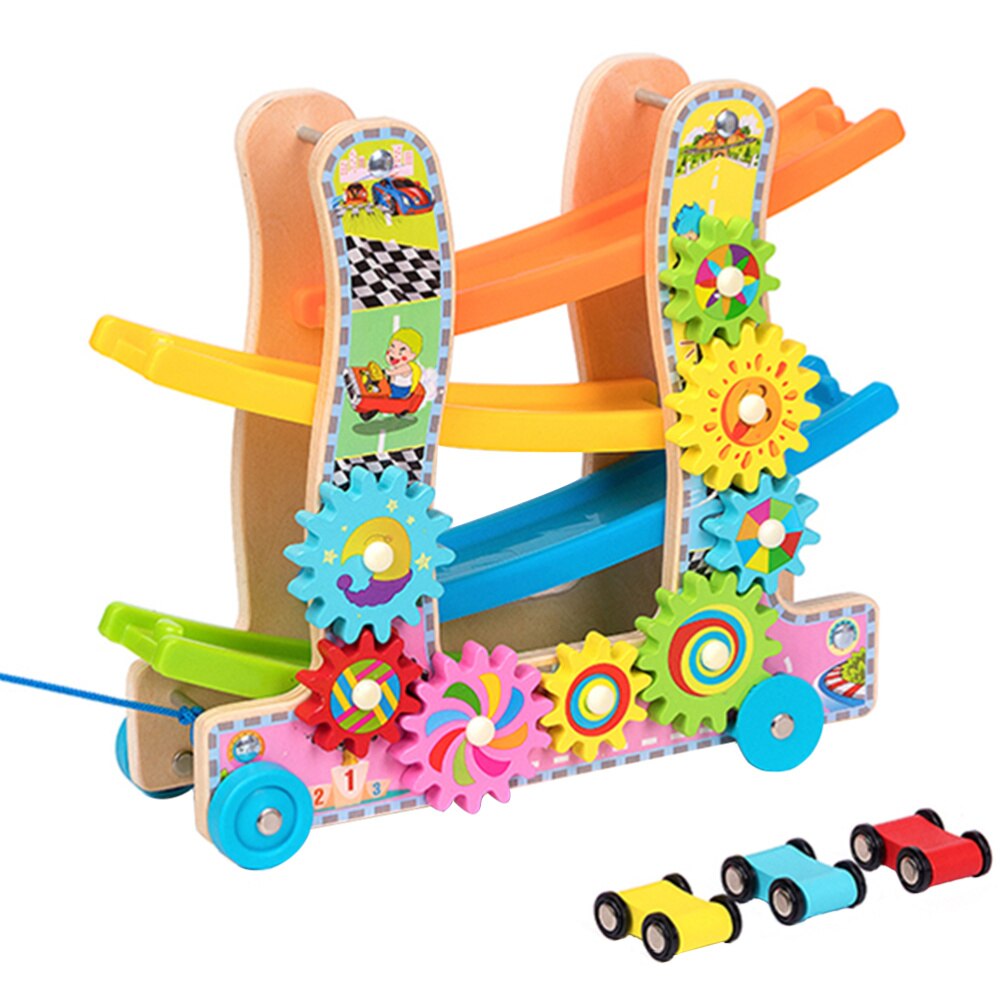 1 Set Adorable Durable Practical Car Gliding Ladder Kids Early Education