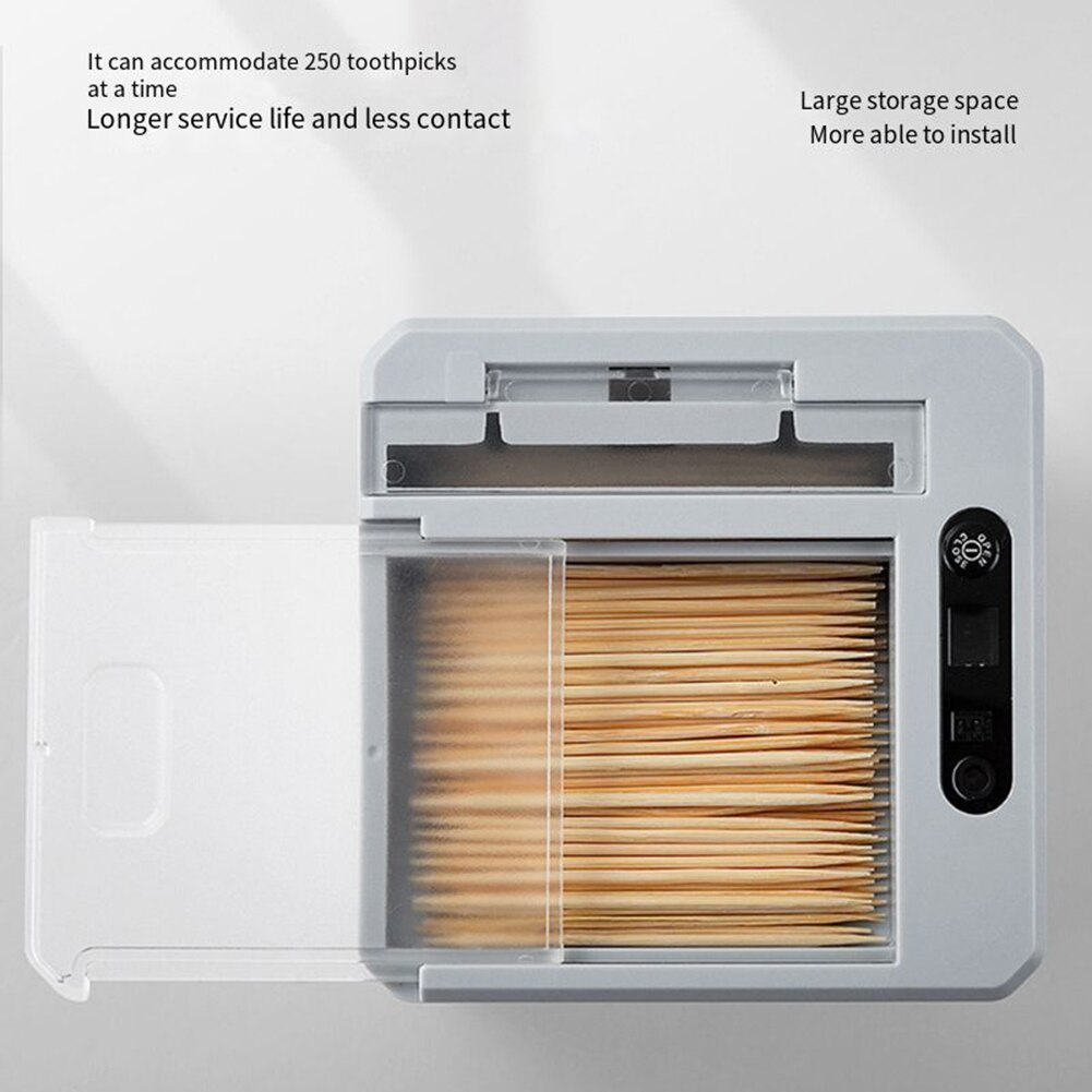 Smart Toothpick Dispenser - Automatic Infrared Sensor Toothpick Holder Home Hotel Restaurant Kitchen Supplies