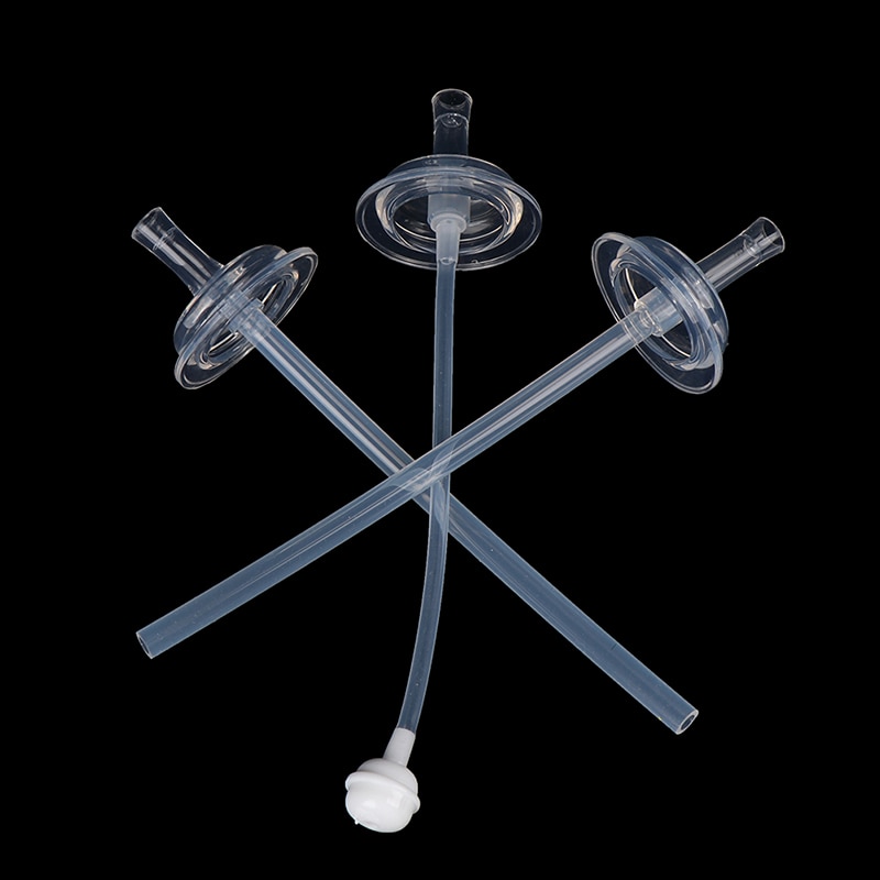 Baby Bottle Straw Replacement Wide Mouth Caliber Silicone Feeding Accessories Learn drinking cups Straw head Replace Accessory