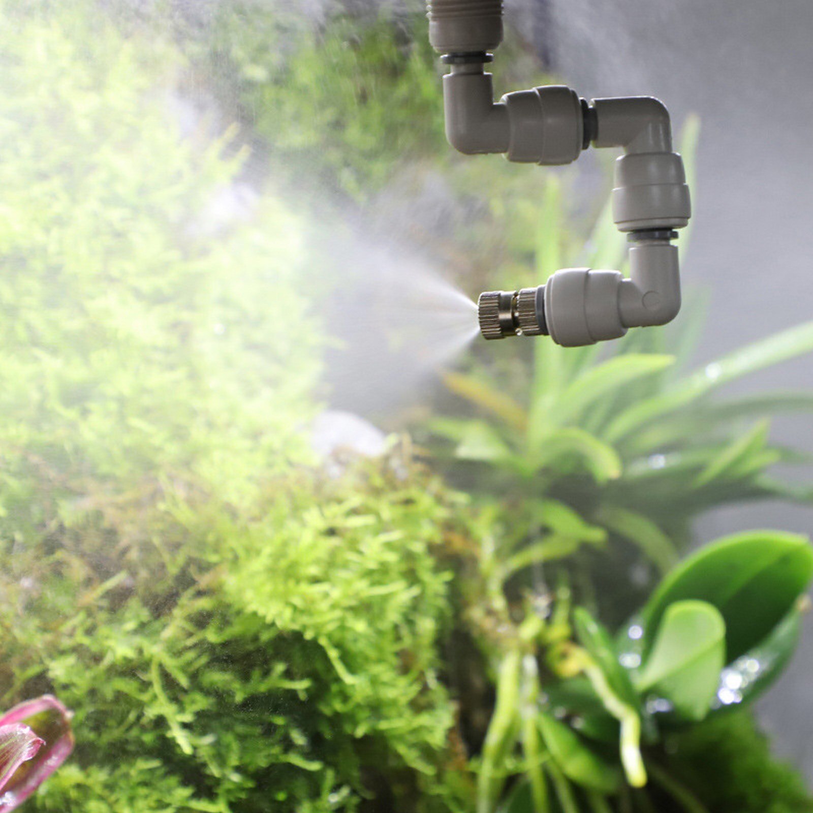 Rain Forest Eco-tank Spray Humidifier System Atomizer To Simulate Rainfall Automatic Watering Device Garden Tools