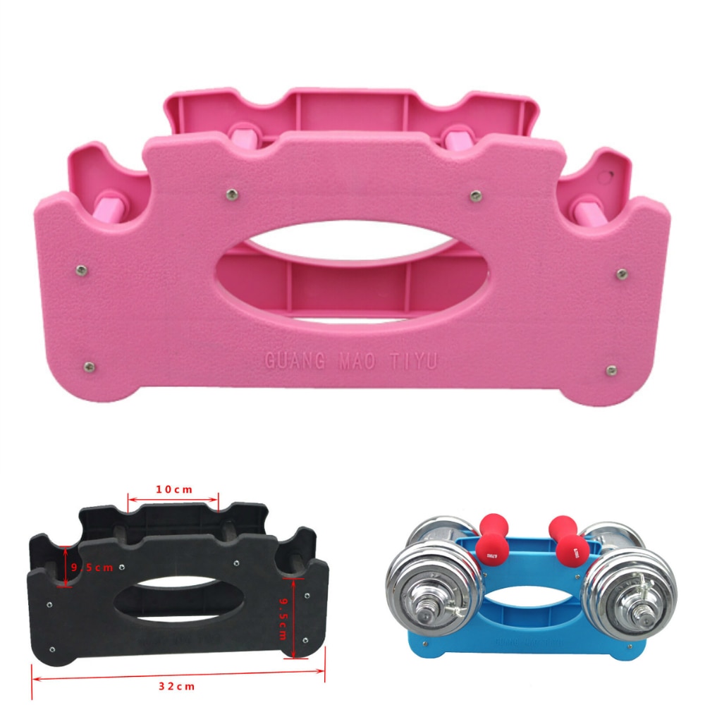Lite gym dumbbell rack stativ holder dumbbell gulvbrakett hjemme treningstilbehør for vektløfting