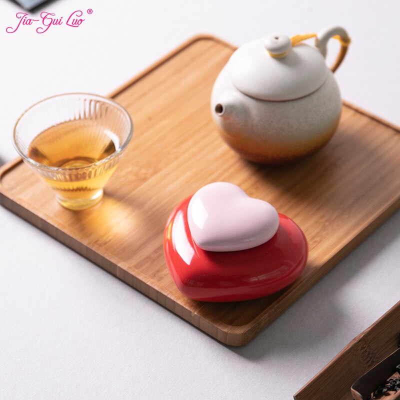 JIA-GUI LUO Ceramic Tea Caddies tea bag storage box tea storage tea container tea box coffee container D118